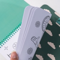 Livre de coloriage personnalisé avec tampon magique et 3 marqueurs colorés, jouet de peinture graffiti pour enfants pour le développement artistique et le jeu