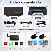 Layar Multimedia CodeLynk untuk BMW Seri 1 2 3 4 F20 F21 F22 F23 F30 F31 F32 F33 F34 F36 2012-2016 NBT Wireless Carplay