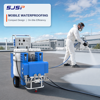 Machine de pulvérisation de polyuréthane mobile légère pour petits projets et bricolage FD-E10HP