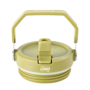 Couverture de rechange multifonction en nylon anti-fuite style dessin animé avec paille rabattable pour gobelet promotionnel personnalisé de 40 oz - Product Image 1