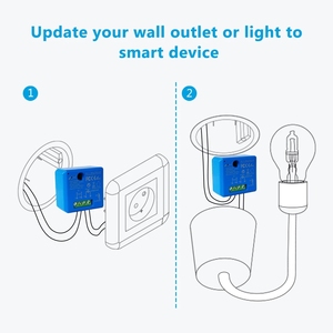 Với Google Home Alexa Cuộc Sống Thông Minh Tuya Wifi Chuyển Đổi Ánh Sáng App Điều Khiển Từ Xa Hẹn Giờ DIY Home Automation Relay <span class=keywords><strong>Module</strong></span> ABS Tự Động - Product Image 6