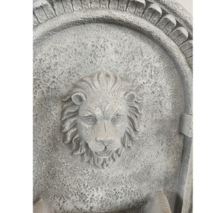 <span class=keywords><strong>Fontaine</strong></span> à eau <span class=keywords><strong>solaire</strong></span> avec tête en polyrésine, 220 v, pour l'extérieur, mur composé - Product Image 2