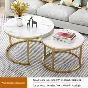 Matériau <span class=keywords><strong>en</strong></span> bois, texture de <span class=keywords><strong>marbre</strong></span>, <span class=keywords><strong>fer</strong></span> <span class=keywords><strong>forgé</strong></span>, bureau simple, maison, meubles de salon, <span class=keywords><strong>table</strong></span> <span class=keywords><strong>basse</strong></span> de luxe. - Product Image 5