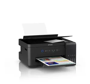 حار بيع 3d الذكية الطابعات الرقمية طابعة نافثة للحبر الطباعة نسخ المسح الضوئي آلة لإبسون L4150/L4156/L4158