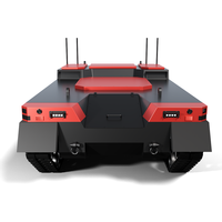 Véhicule robotisé tout-terrain télécommandé TinS-25G 300 kg à grande charge pour le sauvetage