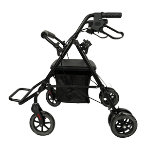 <span class=keywords><strong>Andador</strong></span> Plegable <span class=keywords><strong>de</strong></span> <span class=keywords><strong>4</strong></span> <span class=keywords><strong>Ruedas</strong></span> con Asiento - Ayuda <span class=keywords><strong>de</strong></span> Movilidad Ligera y <span class=keywords><strong>de</strong></span> Altura Ajustable para Personas Mayores y con Discapacidad - Product Image 5