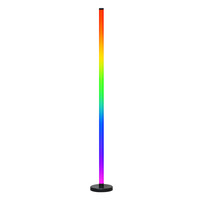 Nueva Lámpara de Pie Modular RGB con Cambio de Color, Luz Ambiental LED Modular de Tres Secciones Activada por Sonido, Luz de Ritmo Musical para Esquinas
