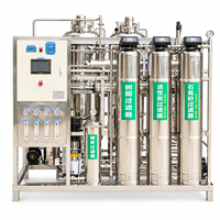 Machine de purification d'eau industrielle à ultrafiltration et polissage en deux étapes de 0,5 tonne pour le traitement des eaux de forage