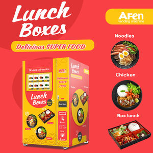 AFEN 24 Hours Self-Service <strong>French</strong> <strong>Fries</strong> Hot Meal Food <strong>Vending</strong> <strong>Machine</strong> Hamburger <strong>Vending</strong> <strong>Machine</strong> in Office - Product Image 5