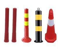 Moule d'injection PU PVC TPU pour poteau d'avertissement de trafic domestique Barrière de ligne de route Bollard Sécurité routière Marqueur de route