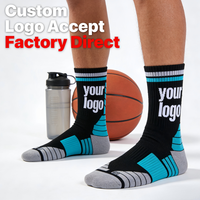 Échantillon Gratuit Chaussettes de Basketball à Compression pour l'Automne, Modèle Jeunesse, Entraînement Quotidien, Qualité Supérieure, Bout Sans Couture, Anti-odeur, Lettres Personnalisables