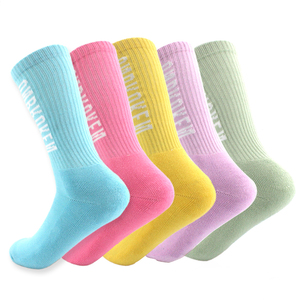 <span class=keywords><strong>Calcetines</strong></span> deportivos personalizados de alta calidad al por mayor para <span class=keywords><strong>hombre</strong></span>, con diseño de punto estampado, para ciclismo, con puño inferior elástico de secado rápido. - Product Image 5