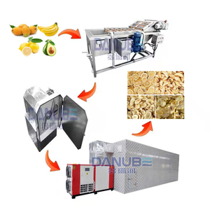 Machine de séchage électrique intelligente pour bananes, plantains, avocats et mangues, ligne de production de séchage de fruits - Product Image 1