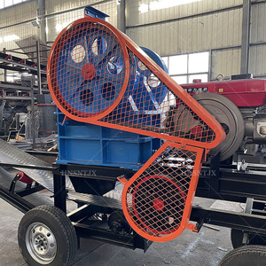 Concasseur à mâchoires mobile diesel PE220x350 avec convoyeur pour zones sans électricité. Concasseur à mâchoires, concasseur à mâchoires domestique - Product Image 6