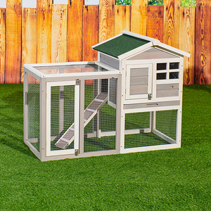 Satılık açık ahşap tavuk kümesi tavşan kafesi ev Bunny gine domuz kafesleri - Product Image 5