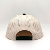 Gorra OEM con Logotipo Bordado, Gorra de Béisbol y Golf de Moda, Perforación Láser Personalizada, 5 Paneles, Impermeable, Transpirable y Ajustable