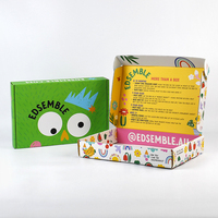 Boîte d'expédition en carton ondulé plat personnalisée avec logo, papier kraft, pour vêtements, bijoux, parfums, emballage d'expédition, boîte de courrier