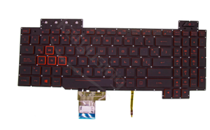 คีย์บอร์ด teclado สำหรับ ASUS TUF FX504เกม FX504GD FX504GE <span class=keywords><strong>FX504GM</strong></span> เราแป้นพิมพ์โน้ตบุ๊คสเปนละตินภาษาอังกฤษ backlit - Product Image 3