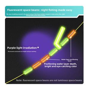 Matériel de pêche OEM amélioré 3.6m-9.0m 0.8 # -6.0 #   Siège de flotteur double-trou en nylon importé du Japon pour montage de pêche - Product Image 5