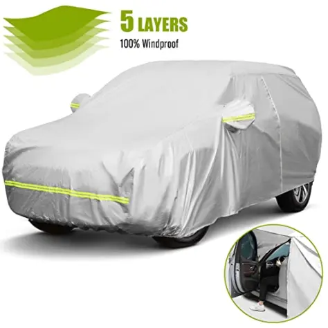 Hot style All Weather Protection Car Body Cover Rain Sun Snow Dust Waterproof Car parking Cover