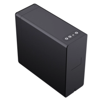 Tankless Filter air Osmosis Alkaline Mineral terbalik Filter air di bawah wastafel sistem RO 600 GPD 2:1 murni untuk mengeringkan keran tunggal