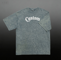 T-shirt personnalisé pour homme, manches courtes, broderie et impression de logo, haute qualité, vente en gros