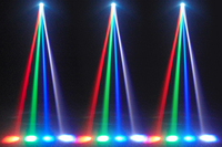 Mini Luz LED de Discoteca de 20W, Mini Luz LED RGBW de 20W a Todo Color, Mini Luz Móvil de Cabeza para Discoteca y Fiestas