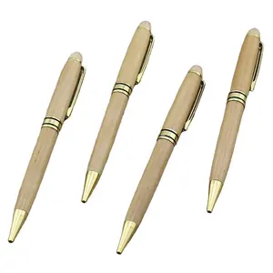 Quality Wood Pen Wholesale Custom Maple Luxury Ballpoint Pen Wood Pen Wooden Pen