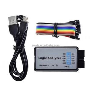 Analizador Lógico USB de 24M 8CH, Herramienta de Depuración para Microcontroladores ARM FPGA, 24MHz 16MHz 12MHz 8MHz 4MHz 2MHz - Product Image 4
