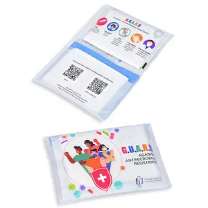 مخصص المطبوعة الإعلان محفظة مناديل ورقية للوجه <span class=keywords><strong>2ply</strong></span> 3ply 4ply منديل عادلة - Product Image 1