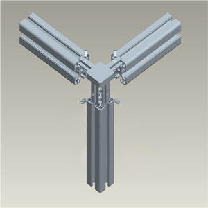 202030304040 Pièces de profilés en aluminium, nouveau connecteur d'angle 3D avec vis de serrage, réductions quantitatives - Product Image 3