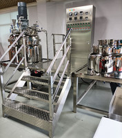 Homogénéisateur-mélangeur sous vide de haute qualité pour la production de lotions cosmétiques avec fonctionnement automatique
