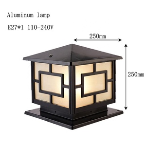 Outdoor Super Bright LED Pillar Gate Lamp <strong>Landscape</strong> Lights for Villa Garden Porch Home <strong>Lighting</strong> - Product Image 4