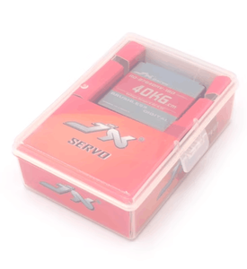 Original JX RD-B7640MI-360 40kg.cm Moteur brushless à induction magnétique 360°, structure en aluminium CNC, direction métallique à deux axes - Product Image 5