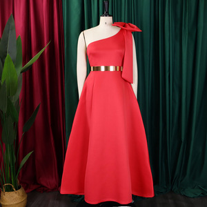 Vestidos de Dama de Honor Elegantes Tipo Vestido de Gala con Tirantes Ajustables, Largos hasta el Suelo, para Invitadas, Estilo <span class=keywords><strong>Imperio</strong></span>, Lisos, de Organza, para Fiesta, Maxi - Product Image 3