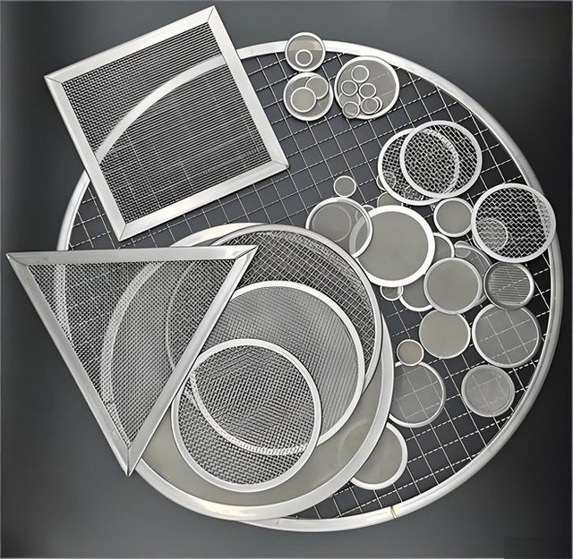 Customized SKLIN 304/316 Stainless Steel Filter Disc 100mm Diameter 10mm Frame Mesh Electropolished Multi-layer for Industrial