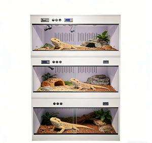 Vetrina per Rettili, Espositori per Allevamento Rettili, Terrario per Rettili, Terrario per Gechi, Gabbia per Rettili - Product Image 1