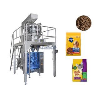 Máquina Vertical de Pesaje, Formación, Llenado y Sellado de Alimentos para Perros con Pesadora, Máquina Empacadora de Alimentos para Mascotas y Gatos, Máquina Automática VFFS para Frutos Secos - Product Image 1