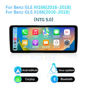 Pantalla Multimedia para Automóvil con Sistema Linux de 12.3 Pulgadas para Mercedes-Benz Clase GLE <span class=keywords><strong>GLS</strong></span> 2016-2018, Consola <span class=keywords><strong>Central</strong></span> Carplay, Navegación GPS - Product Image 2