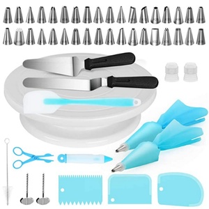Cake Turntable, Extended 69pcs Baking Set Includes Piping Bags Cake Decorating Supplies - Product Image 4