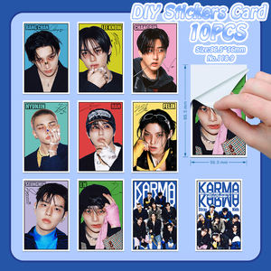 Total Link |   10 pièces/paquet Autocollants Kpop Stray Kids/ Demon Hunters Autocollants pour journal Autocollants DIY Autocollants pour cartes Autocollants décoratifs autocollants - Product Image 2