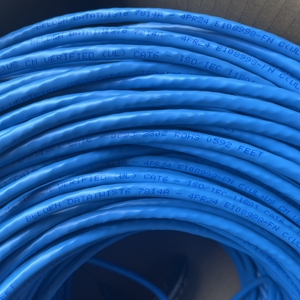 <span class=keywords><strong>สาย</strong></span>เคเบิลอีเทอร์เน็ต Cat6 7814A Belden ของแท้ของใหม่สายเคเบิลเครือข่าย U/UTP ทองแดง24AWG แข็ง4คู่ยาว305<span class=keywords><strong>เมตร</strong></span>/ม้วน - Product Image 5