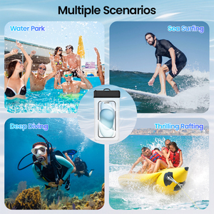 Custodia Impermeabile <span class=keywords><strong>per</strong></span> Telefono in TPU Trasparente IPX8 con Funzione Touch <span class=keywords><strong>per</strong></span> <span class=keywords><strong>Foto</strong></span> Subacquee - Prezzo all'Ingrosso - Product Image 4