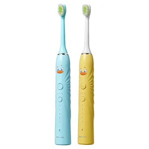 Wholesale Children's Eco Rechargeable Cleaning Care Ipx7 Waterproof Portable Smart Automatic Electric Toothbrush For Kids