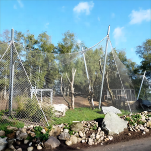 Trọng lượng nhẹ linh hoạt thép không gỉ 304 dây dây lưới dễ dàng cài đặt khung bảo vệ trang trí chống gỉ hàng rào an ninh - Product Image 5