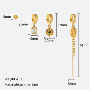 Vente en gros de bijoux pour femmes 4pcs Set Mode Européenne ROXI S925 Acier Inoxydable Vintage Pierre Naturelle Élégant Chic 2025 Nouvelles Ailes - Product Image 6