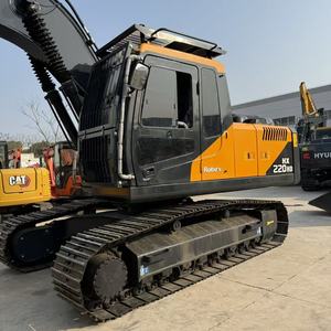 Excavadora Usada Hyundai 220HX Tipo Oruga, 22 Toneladas, Motor Japonés, Excelente Estado, para Inspección por Video, 1 Año de Garantía Postventa - Product Image 4