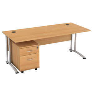 Bền MDF hiện đại Ergonomic nghiên cứu bàn cho văn phòng nhà sinh viên nhỏ gọn học tập máy tính bảng với dễ dàng lắp ráp kim loại chân - Product Image 3