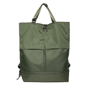 Custom High Quality Factory Custom Logo Shoulder Nylon Waterproof Simple Design Usb Business Travel Laptop <b>Roll</b> <b>Top</b> <b>Backpack</b> - Product Image 2