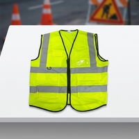 Gilet réfléchissant pour la sécurité routière et la sécurité publique, gilet de sécurité pour le remorquage